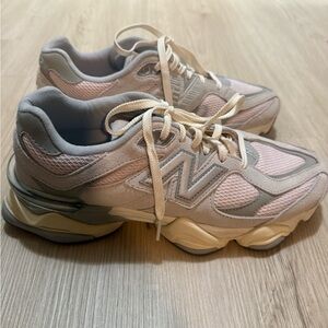 New Balance 9060 Granite Pink/Gray 9 WIDE